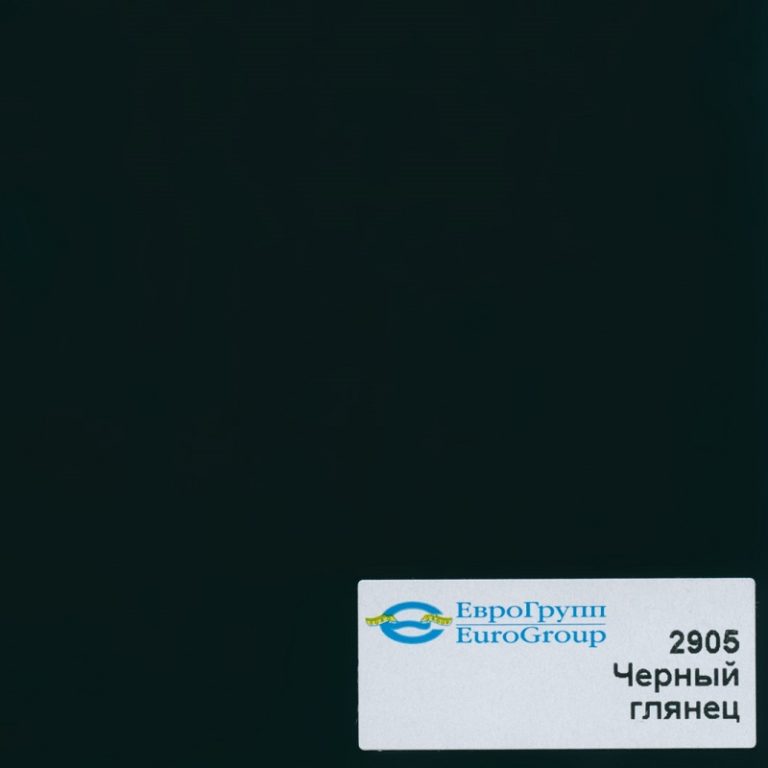 2905 Черный глянец