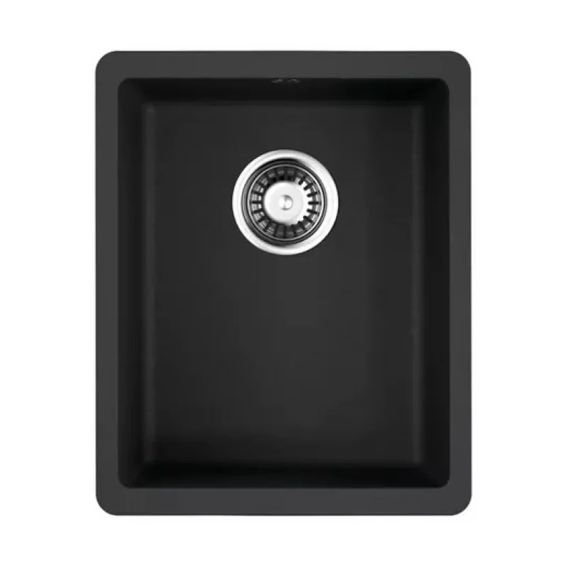 Omoikiri Kata 34-U-BL Artgranit/черный